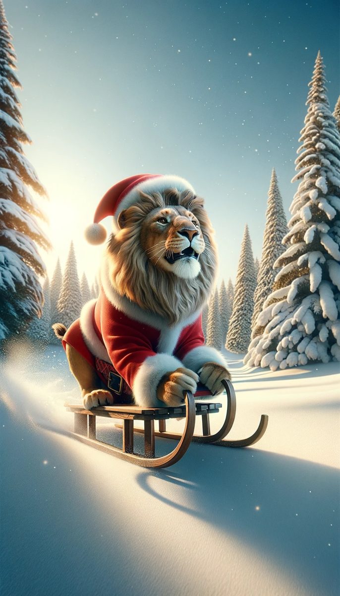 Christmas Comes to Lion Country
